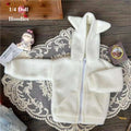 Fashion Doll Plush Hoodies Casual Wears DIY Accessories Cartoon Tops Handmake for 1/3 1/4 1/6 BJD Doll For 30/45/60cm Doll