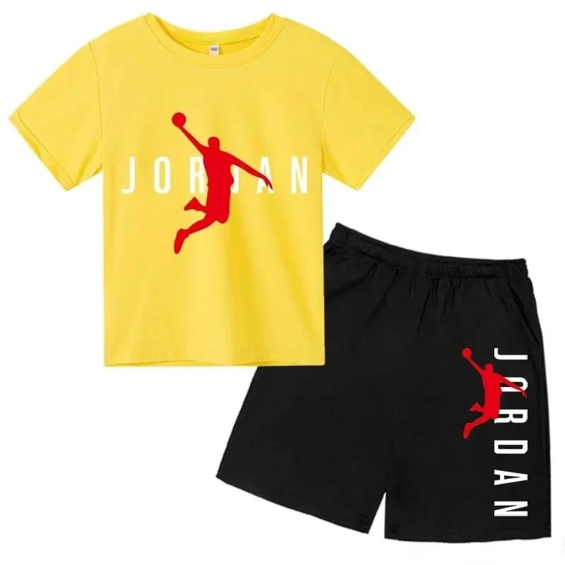 Suits 3-14 Years Boys Girls Fashion Outfits Sets Children Gift Clotheskids Clothes Boysshort Setsgrils Clothes for Kidsboys Luxu