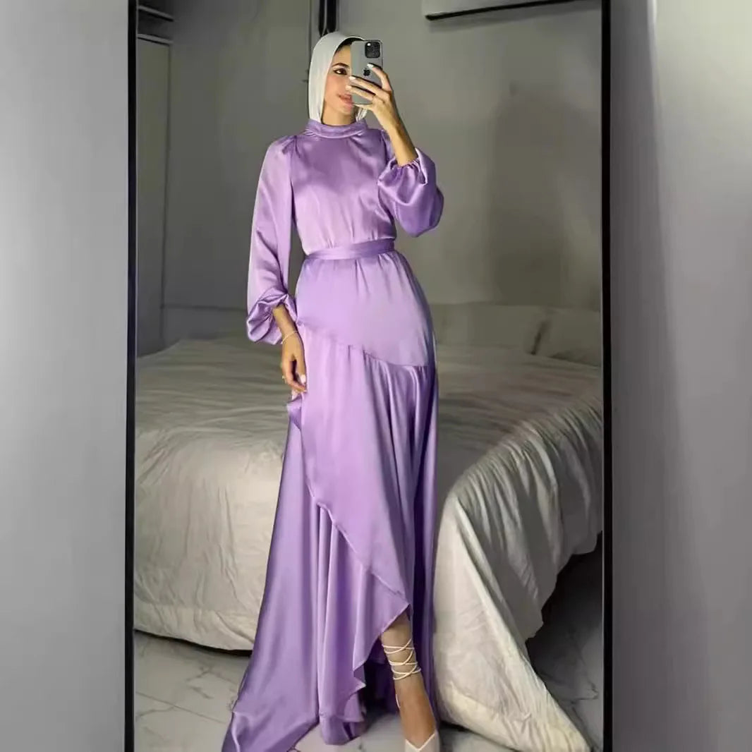 Robe longue femme type abaya – Coupe élégante