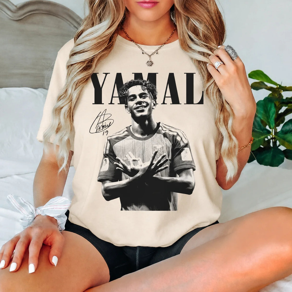 T-shirt Lamine Yamal Espagne – Fan de football streetwear