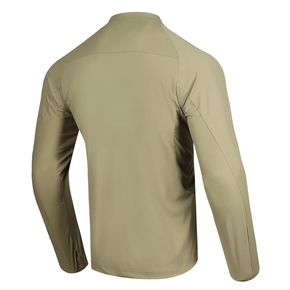 T-Shirt Manches Longues Anti-UV Homme UPF100+ – Sport Randonnée Emersongear