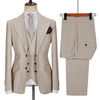 Costume homme – Ensemble veste, gilet et pantalon