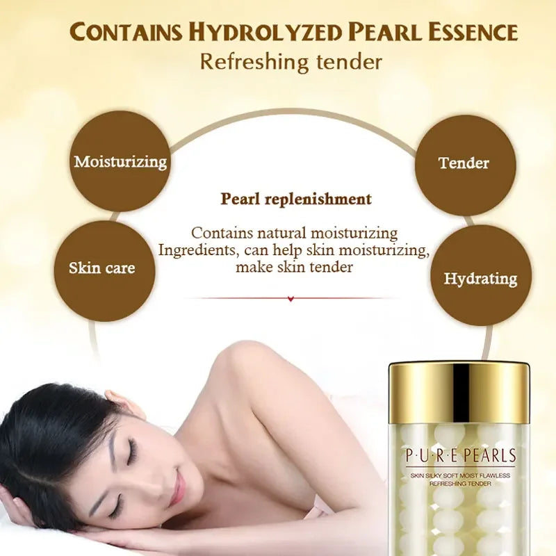 1pc BIOAQUA Pure Pearl Face Cream Moisturizing Skin Firming Hydrating Facial Cream Beauty Health Skin Care