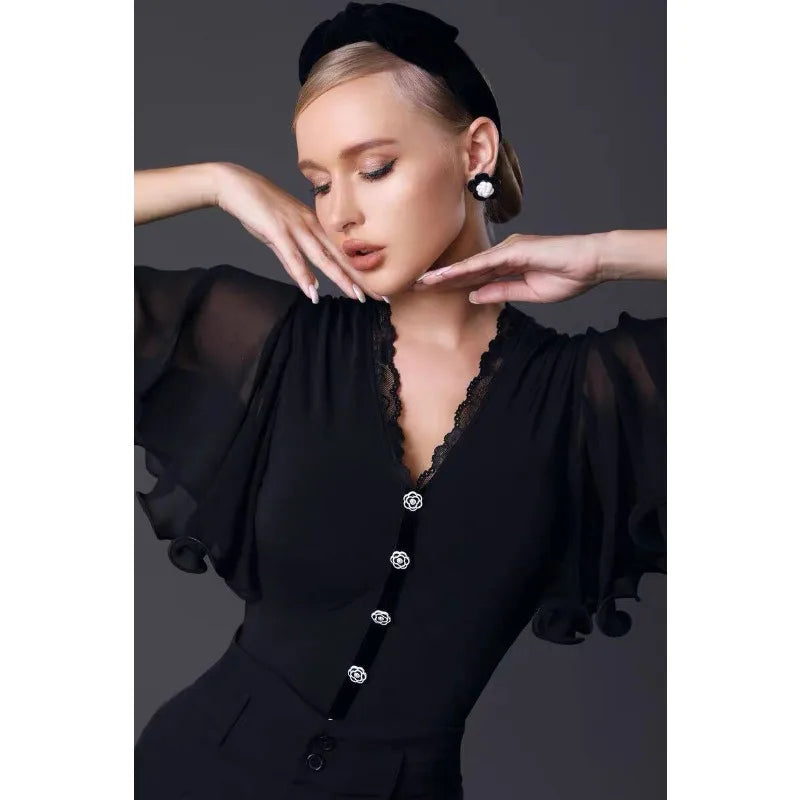 customized modern dance tops adult practice clothes women's clothing ballroom dance competition dresses