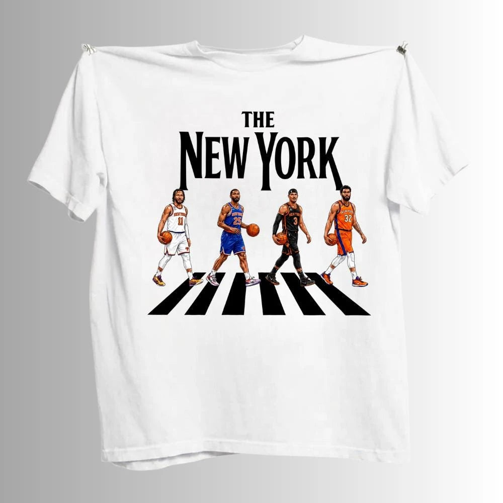 T-shirt New York Knicks homme – Basketball streetwear en coton