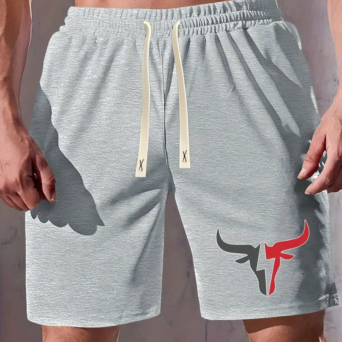 Short de Sport Homme – Casual Confortable Été Coton-Polyester XS-XXL