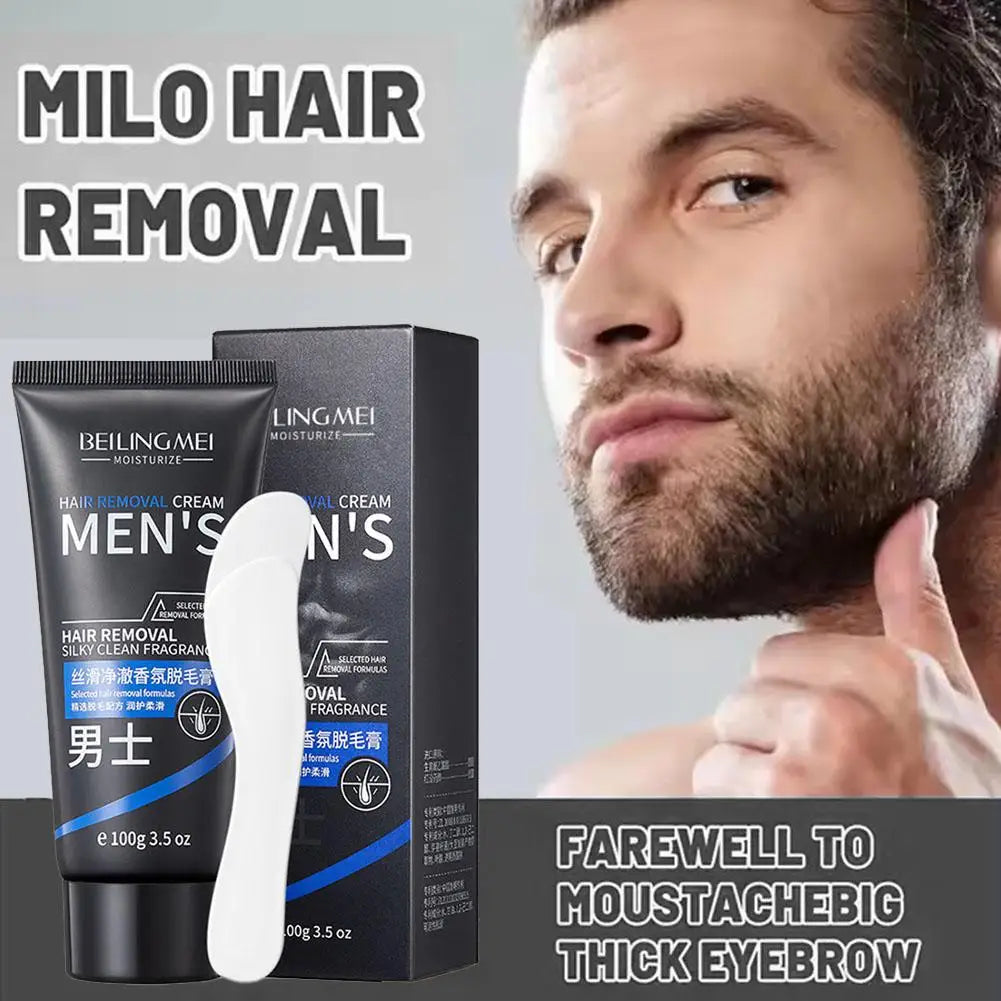 Crème Dépilatoire Homme & Femme — Peau Douce Sans Douleur