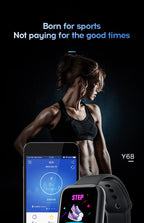 Smart Watch For Women Men Wristwatch Bluetooth Connected Phone Player