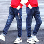 IENENS Kids Boys Clothes Jeans Pants Children Wears Denim Clothing