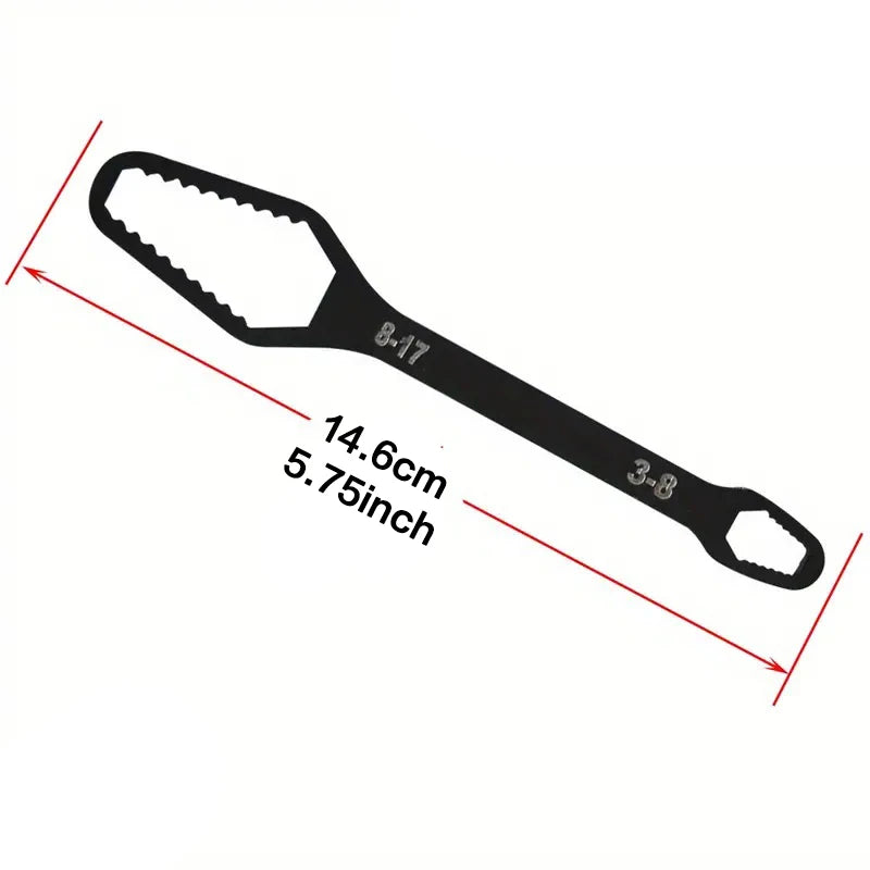 Car Universal Torx Wrench 8-22mm Adjustable Self-tightening Wrench Board Double-head Torx Spanner Torx Spanner Hand Tools New