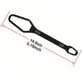 Car Universal Torx Wrench 8-22mm Adjustable Self-tightening Wrench Board Double-head Torx Spanner Torx Spanner Hand Tools New
