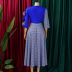 Elegant Dresses for Women 2025 Fall Fashion African 3/4 Sleeve Party
