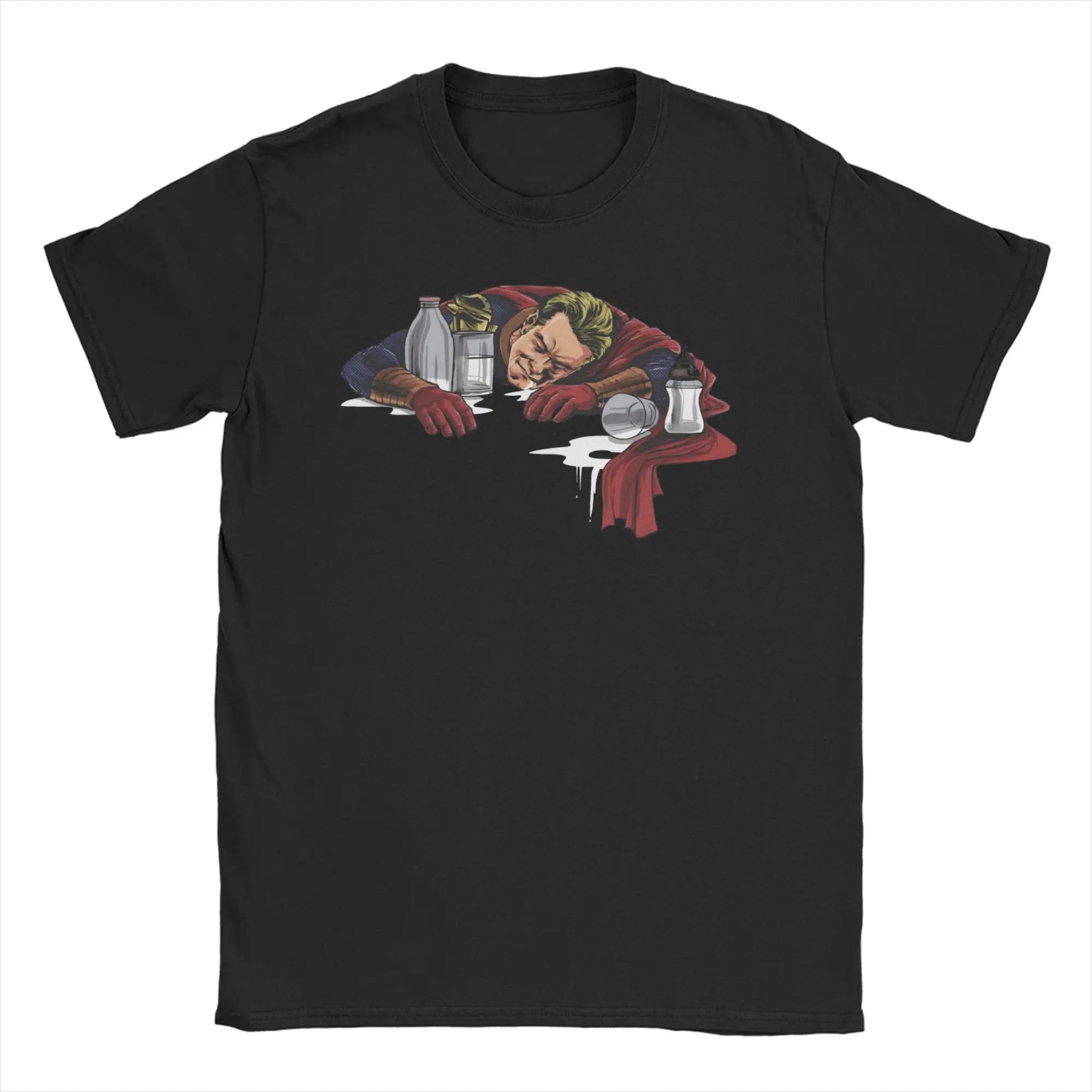 Vintage The Boys Homelander Saving America  T-Shirt for Men Crew Neck Cotton T Shirt  Short Sleeve Tee Shirt Gift Idea Clothes