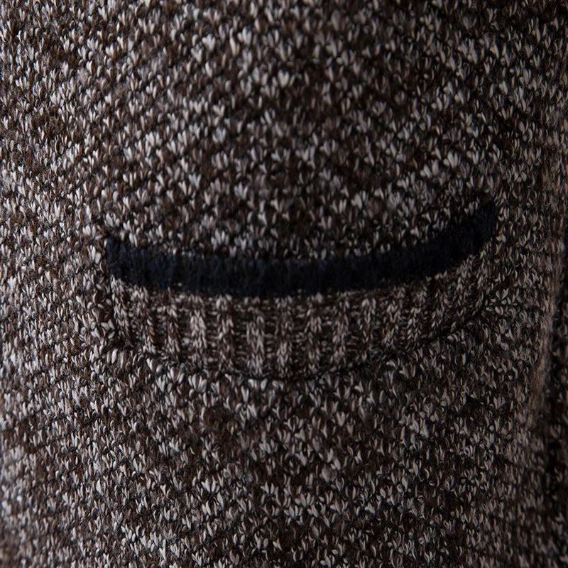 Cardigan Tricot Homme Col V – Pull Casual Chaud Automne Hiver M-4XL