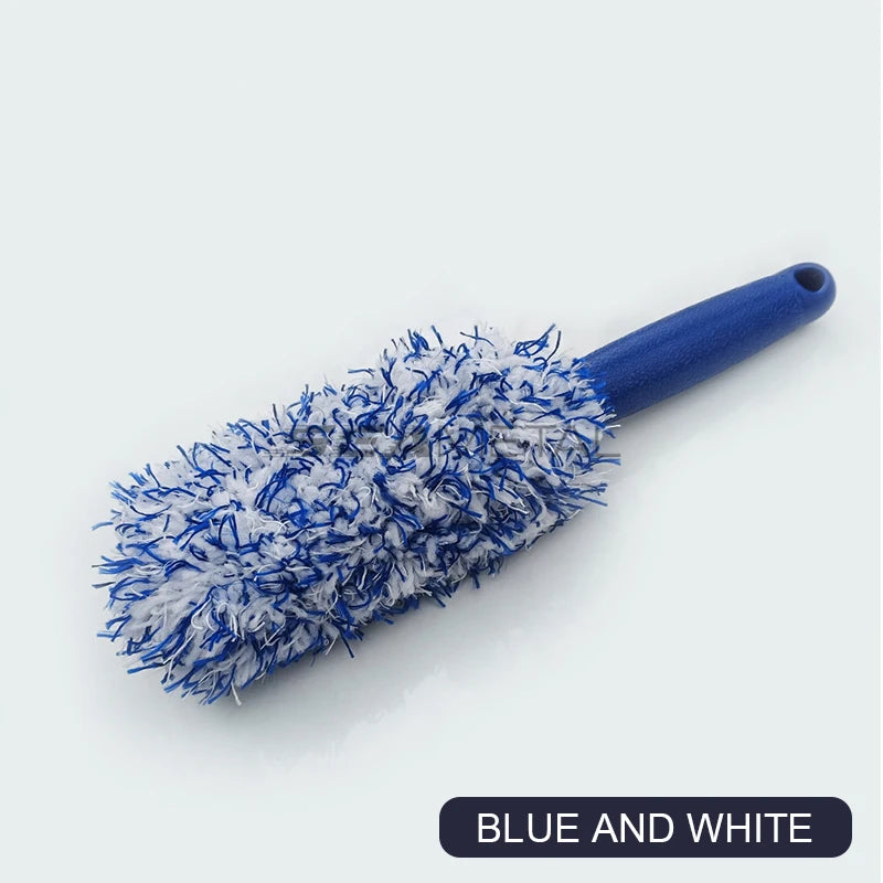 SEAMETAL Car Cleaning Brush Car Cleaning Wheel Brush Super Soft Car Detailing Pocket Mitt Brush Tool for Car Care Accessories