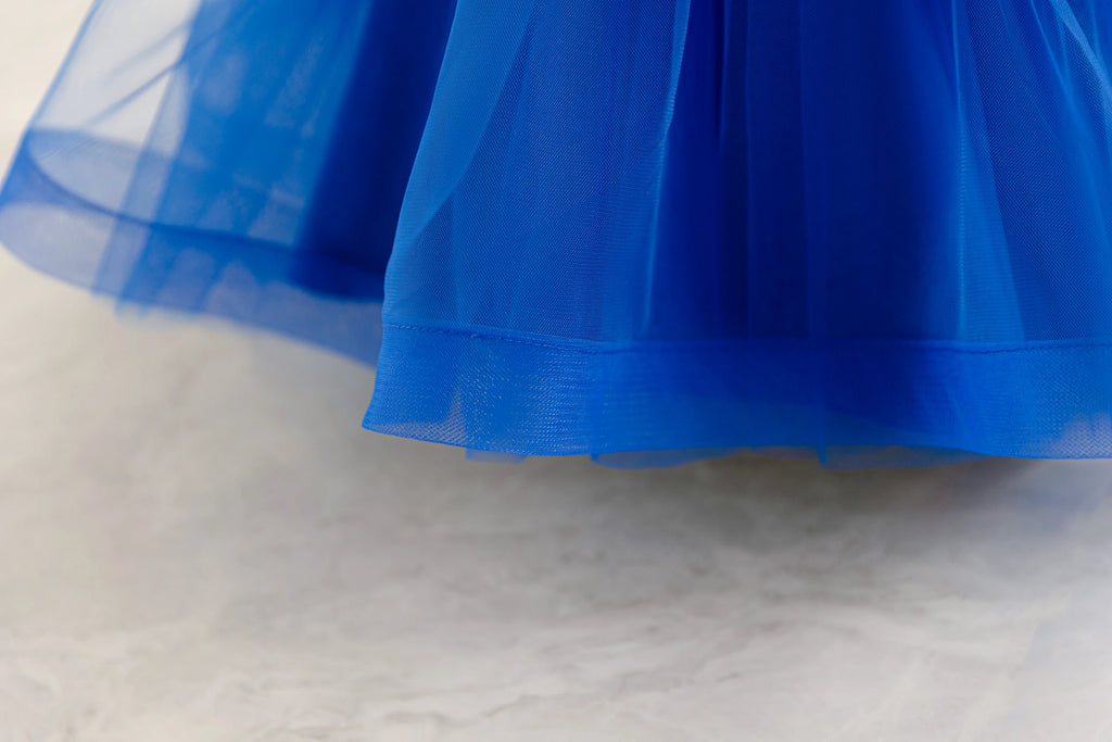 European and American children's lace princess dresses, festive puffy skirts, gauze dresses, floral dresses for baby girls