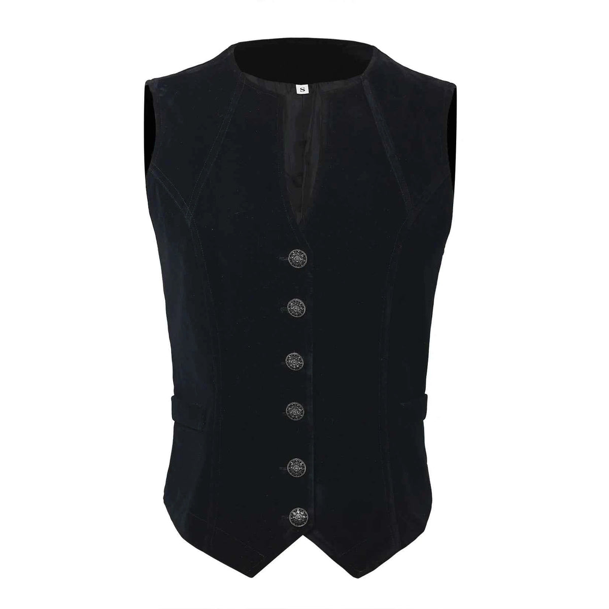 Vintage Velvet Vest For Women V Neck Cropped Sleeveless Casual Tops Regular Fitted Jacket Waistcoat