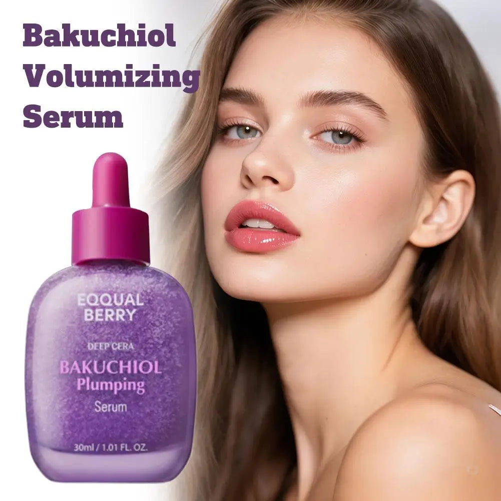 EQQUALBERRY Facial Skin Care VITAMIN Illuminating Serum BAKUCHIOL Plumping Serum Fade Fine Lines Deep Moisturizing Brighten Skin