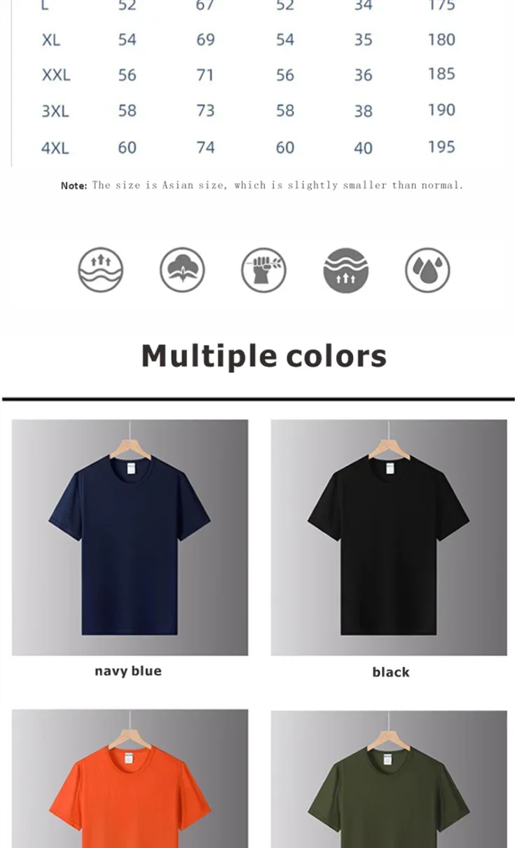 Custom Printed Quick-Drying T-shirts For Men And Women With Logo And Text Short-sleeved T-shirts Original Design Gift Tops 2025