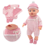 Baby Born Doll Outfits For 13-18 Inch Newborn Doll Cute Jumpers