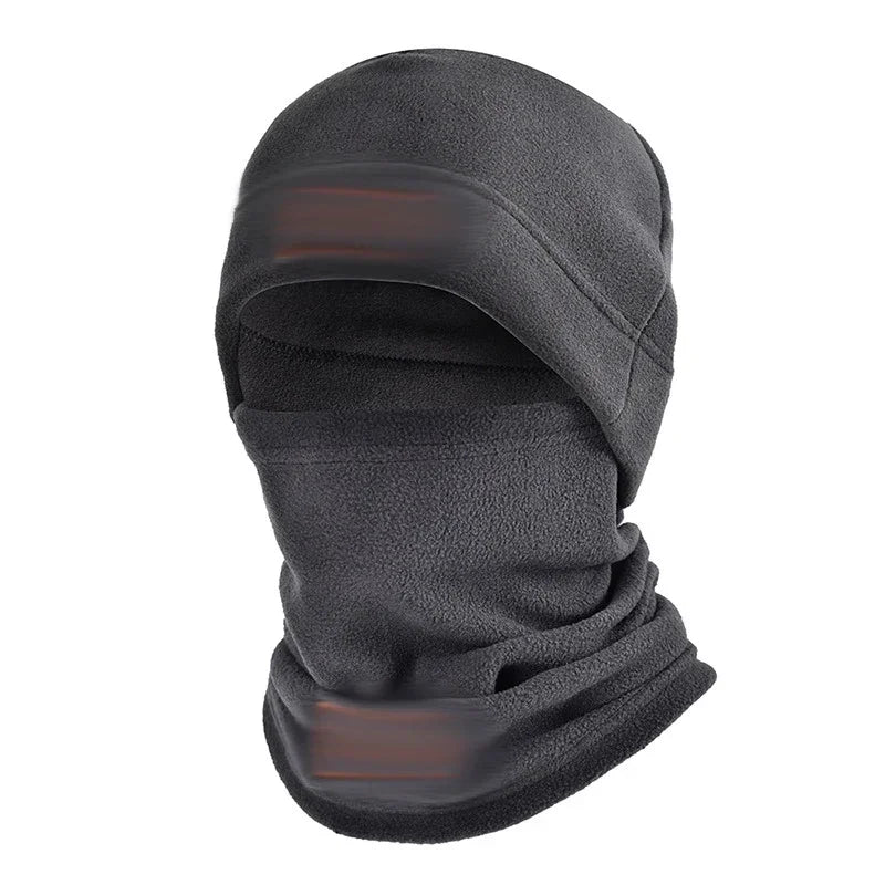 Autumn and Winter Fleece Hat Cold Swing Fleece Neck Cover Outdoor