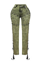 Jean femme taille haute – Coupe droite