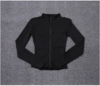Veste zippée femme – Col montant et coupe ajustée