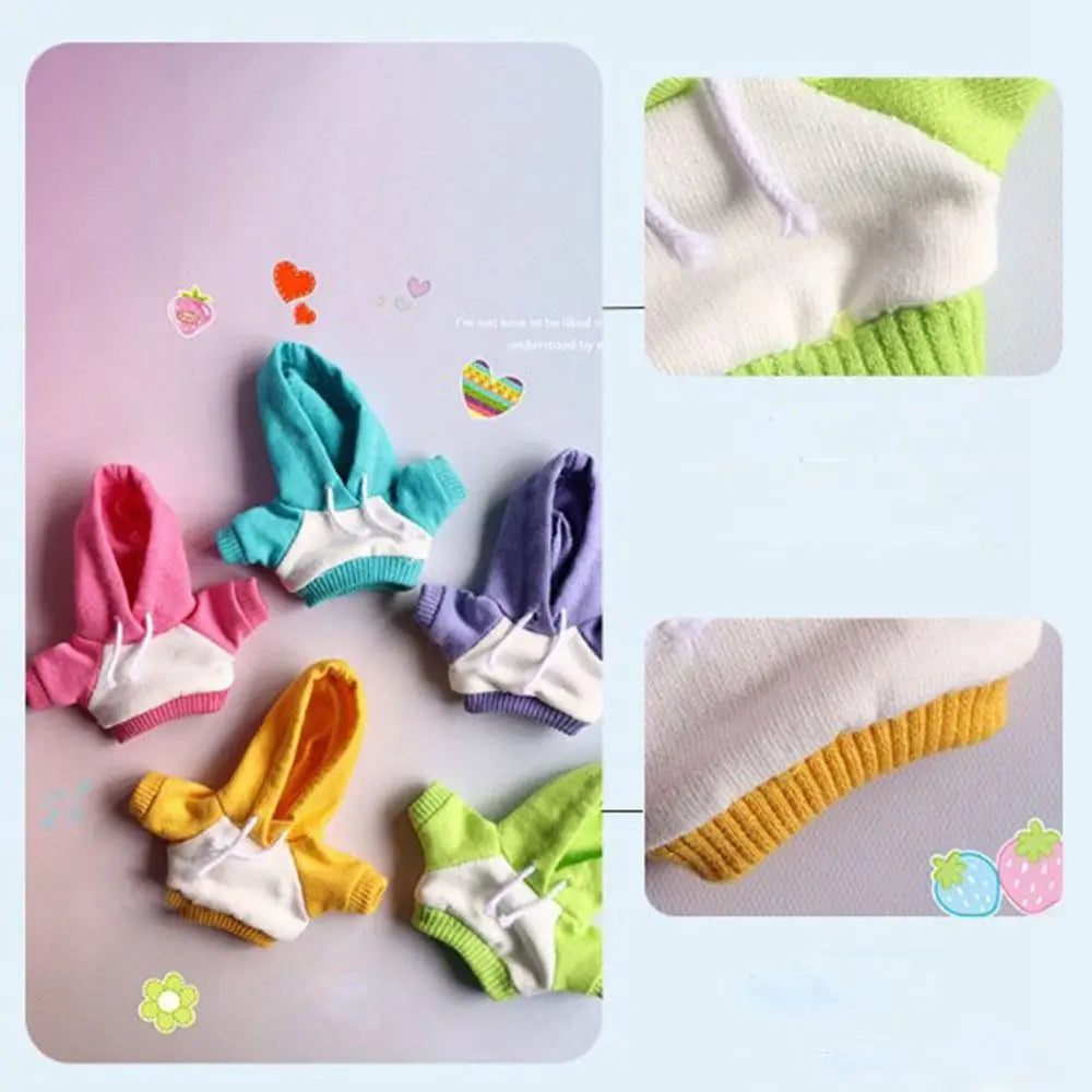 Hoodie pour poupée de 10 cm – Avec ou sans capuche