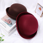 Fashion Vintage Not Deformed Beanie Cap Fedora Beret Floppy Bowler Felt Hat