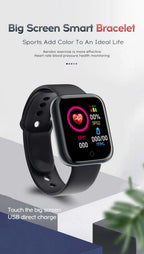 Smart Watch For Women Men Wristwatch Bluetooth Connected Phone Player