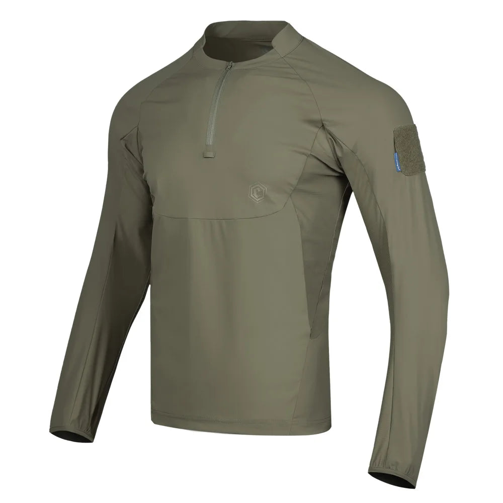 T-Shirt Manches Longues Anti-UV Homme UPF100+ – Sport Randonnée Emersongear