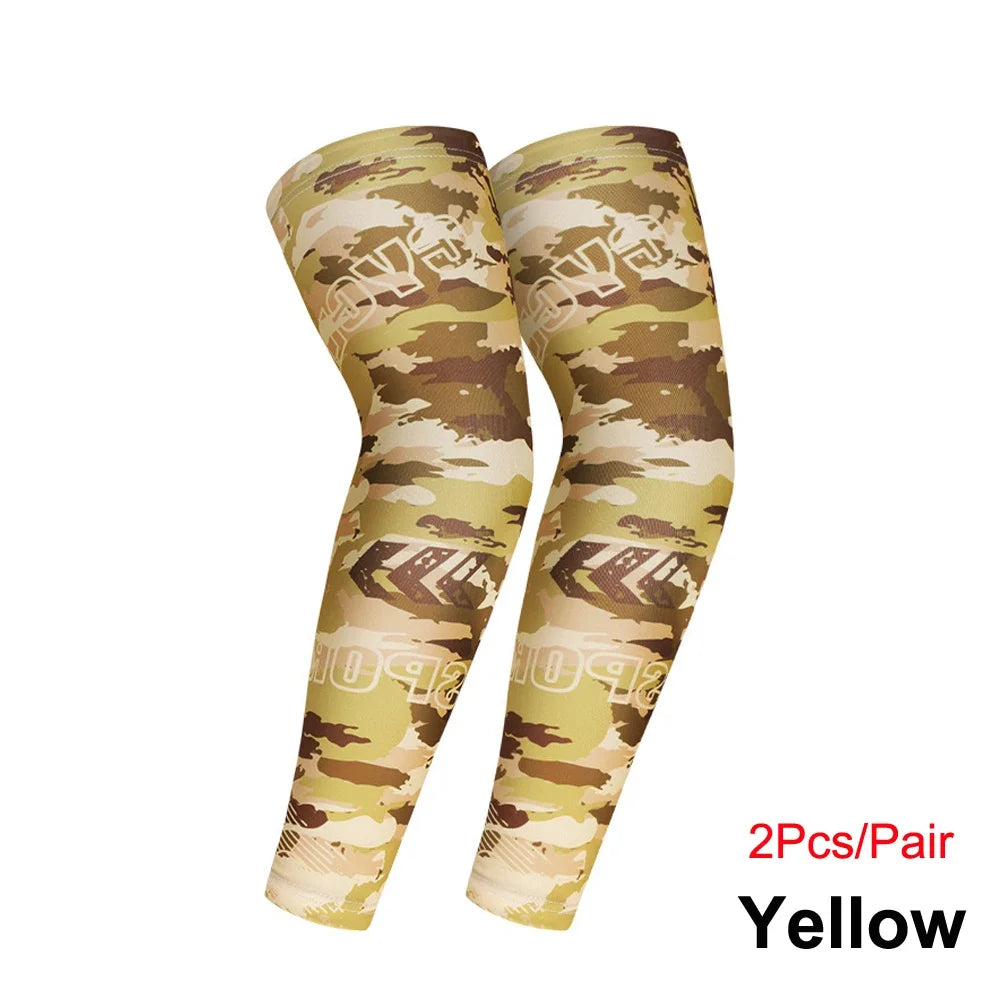 Manchons de Compression Sport UPF50+ – Protection UV Basketball Cyclisme