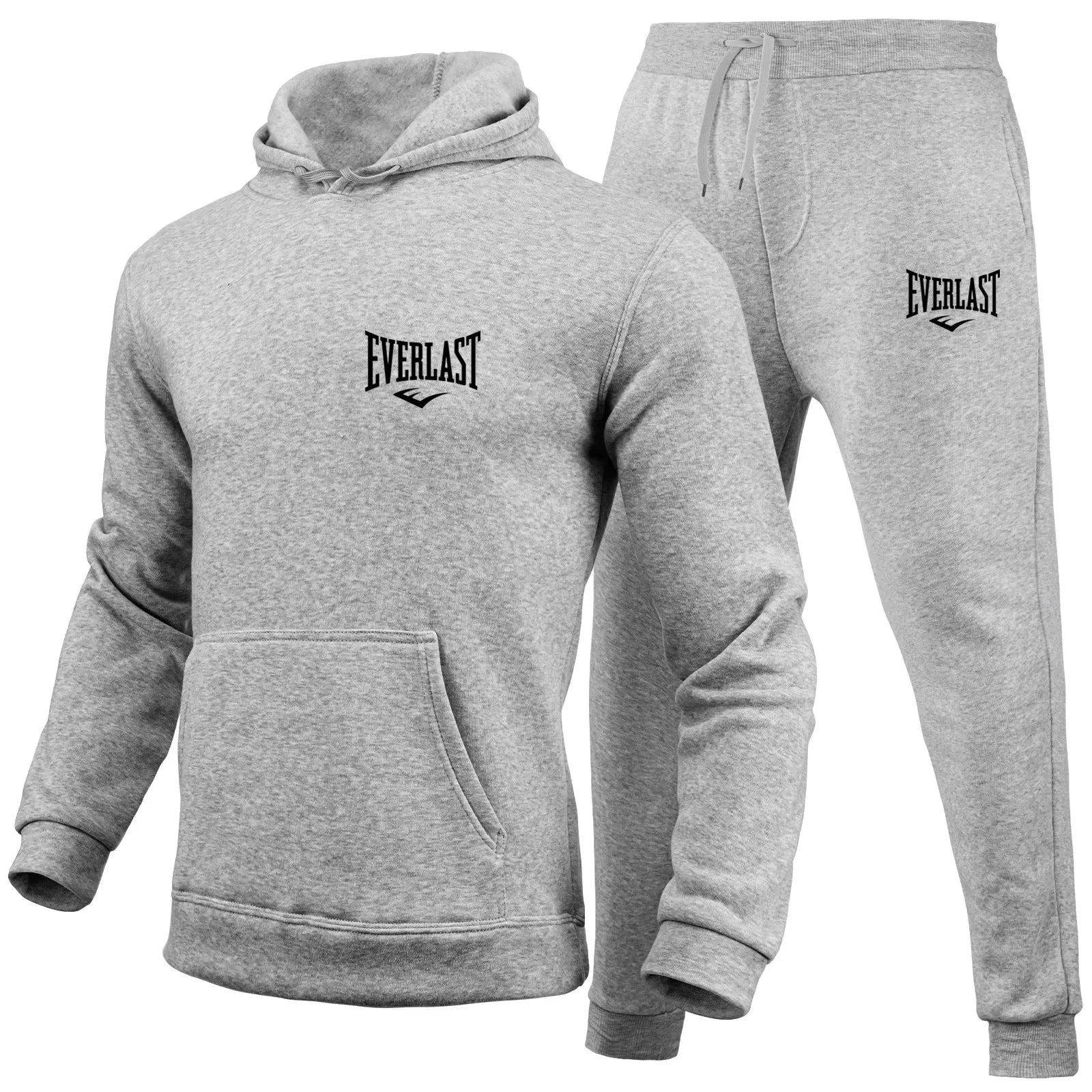 2025 Hot-selling Everlast men's sportswear sets, hooded sweatshirts, sweatpants, casual and fashionable sportswear