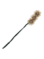 Accessoire à chignon fleuri – Ornements effet perlé