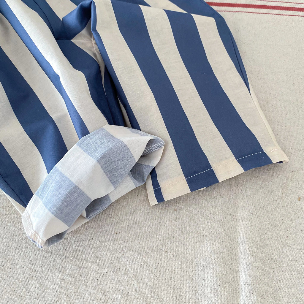 Fashion Striped Trousers For Children's Clothes Summer Thin Loose Casual Kids Harem Pants Toddler Costume Boys Girls Long Pant
