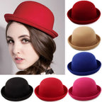 Fashion Vintage Not Deformed Beanie Cap Fedora Beret Floppy Bowler Felt Hat