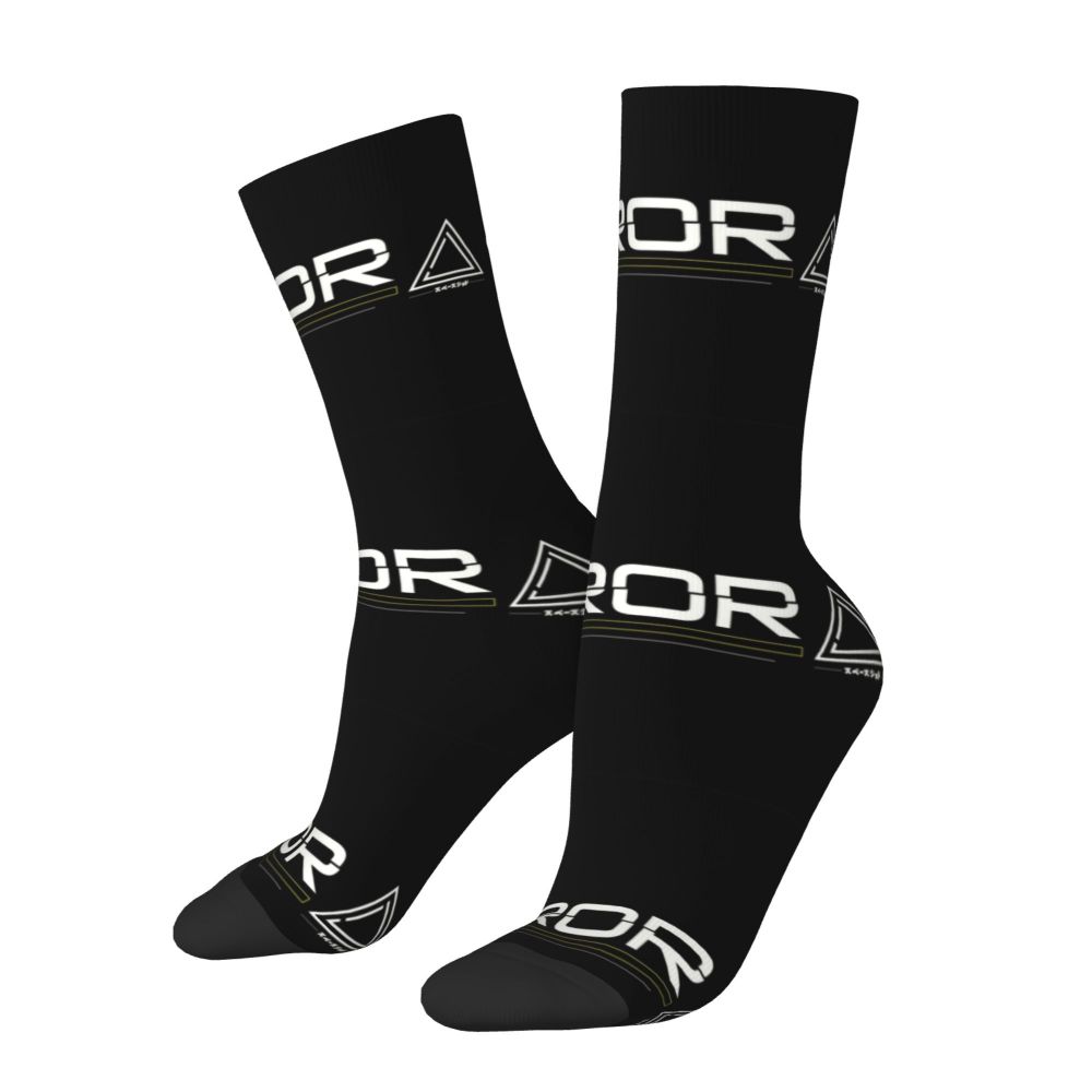 Techwear Men's Crew Socks Unisex Fun Japanese Future Tech Street Wear Style Spring Summer Autumn Winter Dress Socks