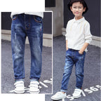 IENENS Kids Boys Clothes Jeans Pants Children Wears Denim Clothing