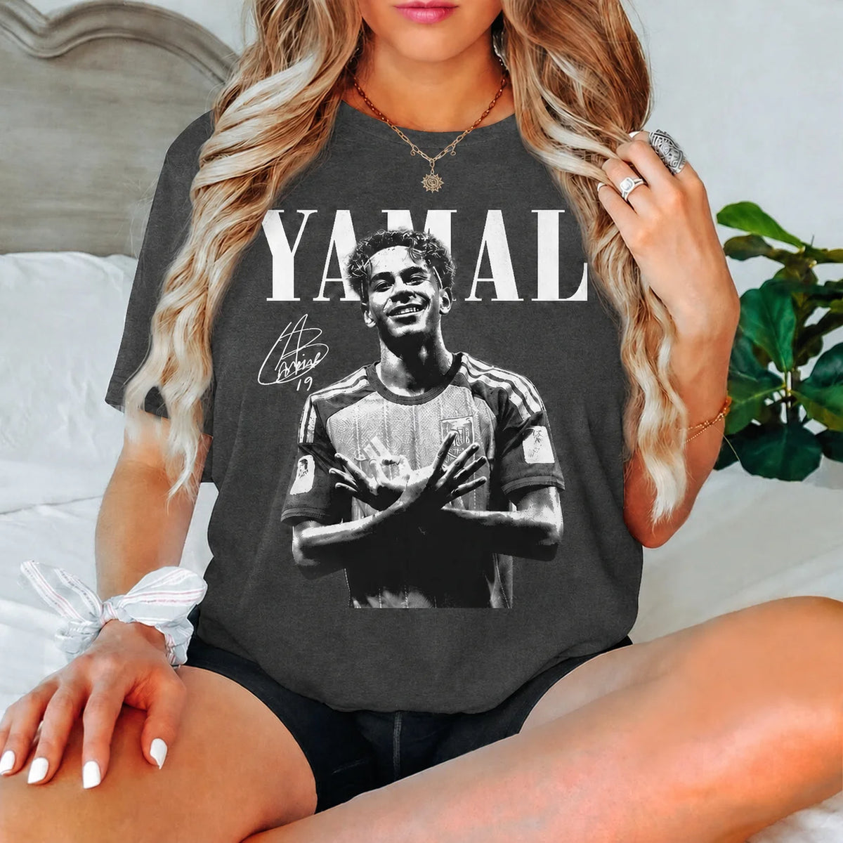 T-shirt Lamine Yamal Espagne – Fan de football streetwear