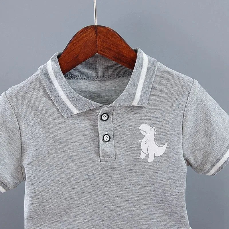 New Summer Baby Boys Clothes Children Cartoon T-Shirt Shorts 2Pcs/Set Kids Clothing Set Infant Casual Costume Toddler Tracksuits