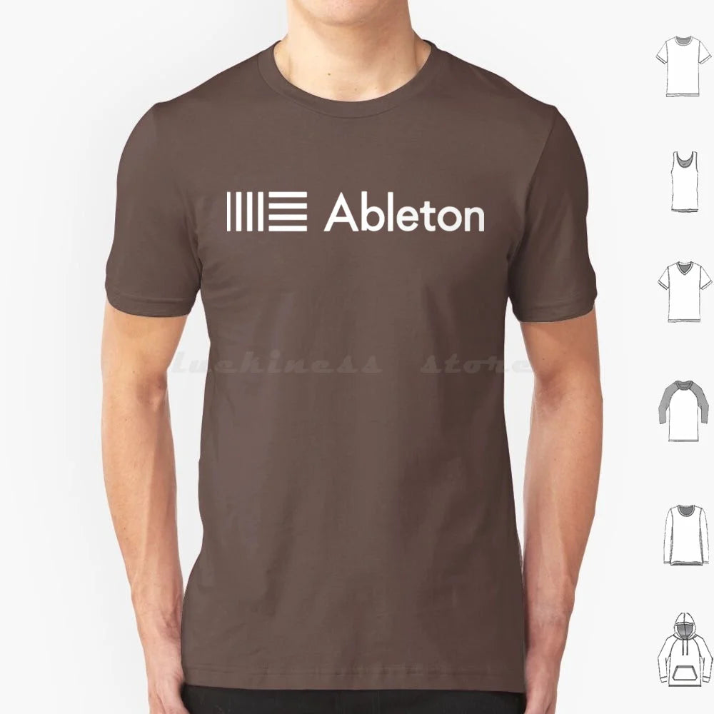 Ableton Live Logo Essential T Shirt Cotton Men Women DIY Print Ableton Live Logo Essential