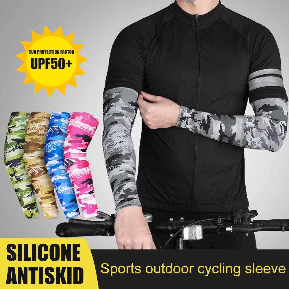 Manchons de Compression Sport UPF50+ – Protection UV Basketball Cyclisme