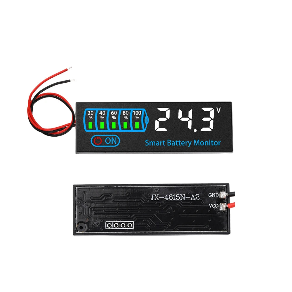 Indicateur de Charge Batterie LED DC 7-55V