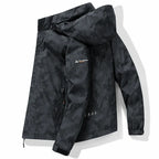 Coupe-vent homme – Capuche amovible et fermeture zippée