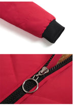 2025 New Women Add Velvet Cotton Jacket Female Winter Fleece Warm Hood Fashion Coat Ladies Down Padded Jackets M- 5XL Coat