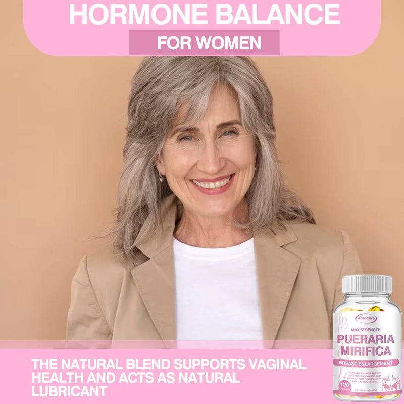 Supplement for Women - Contains Pueraria Mirifica - Boost Self-confidence, Prevent Sagging, and Balance Hormones