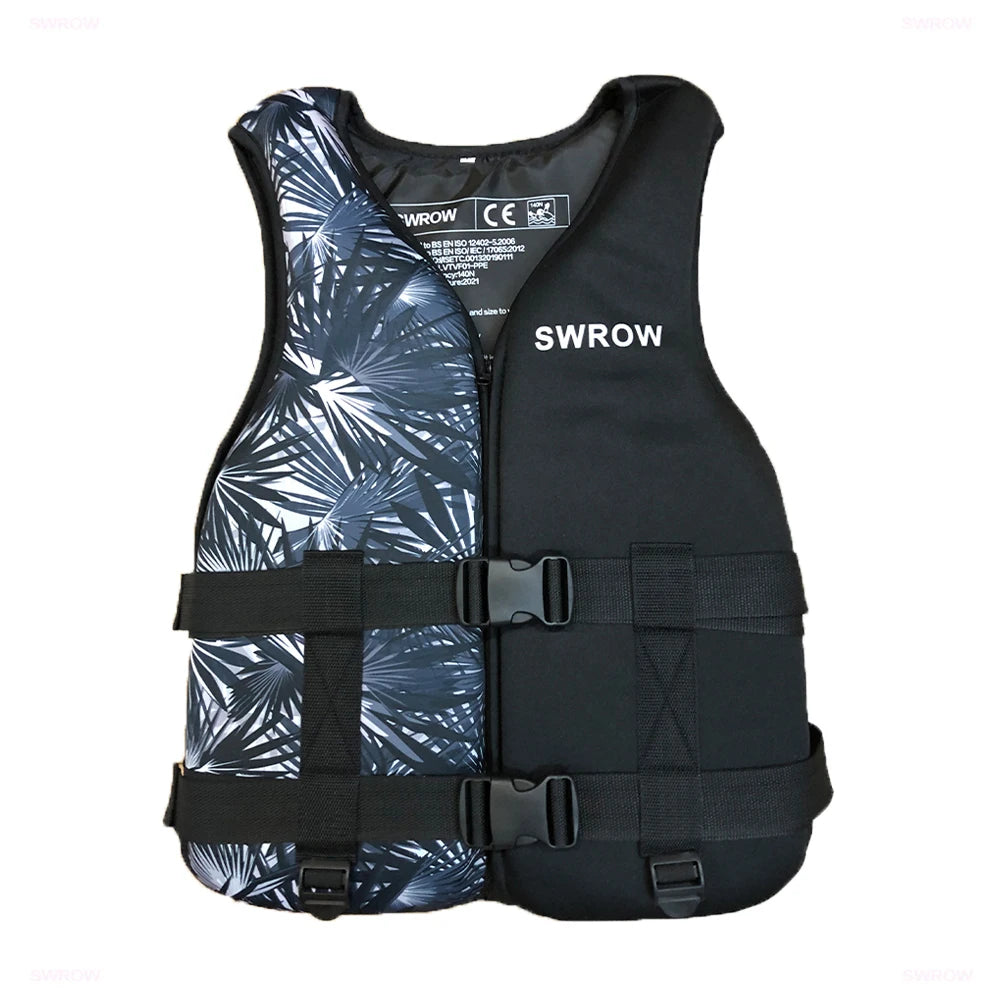 Gilet de Sauvetage Néoprène – Sport Nautique Bateau Kayak Adulte Enfant XS-2XL