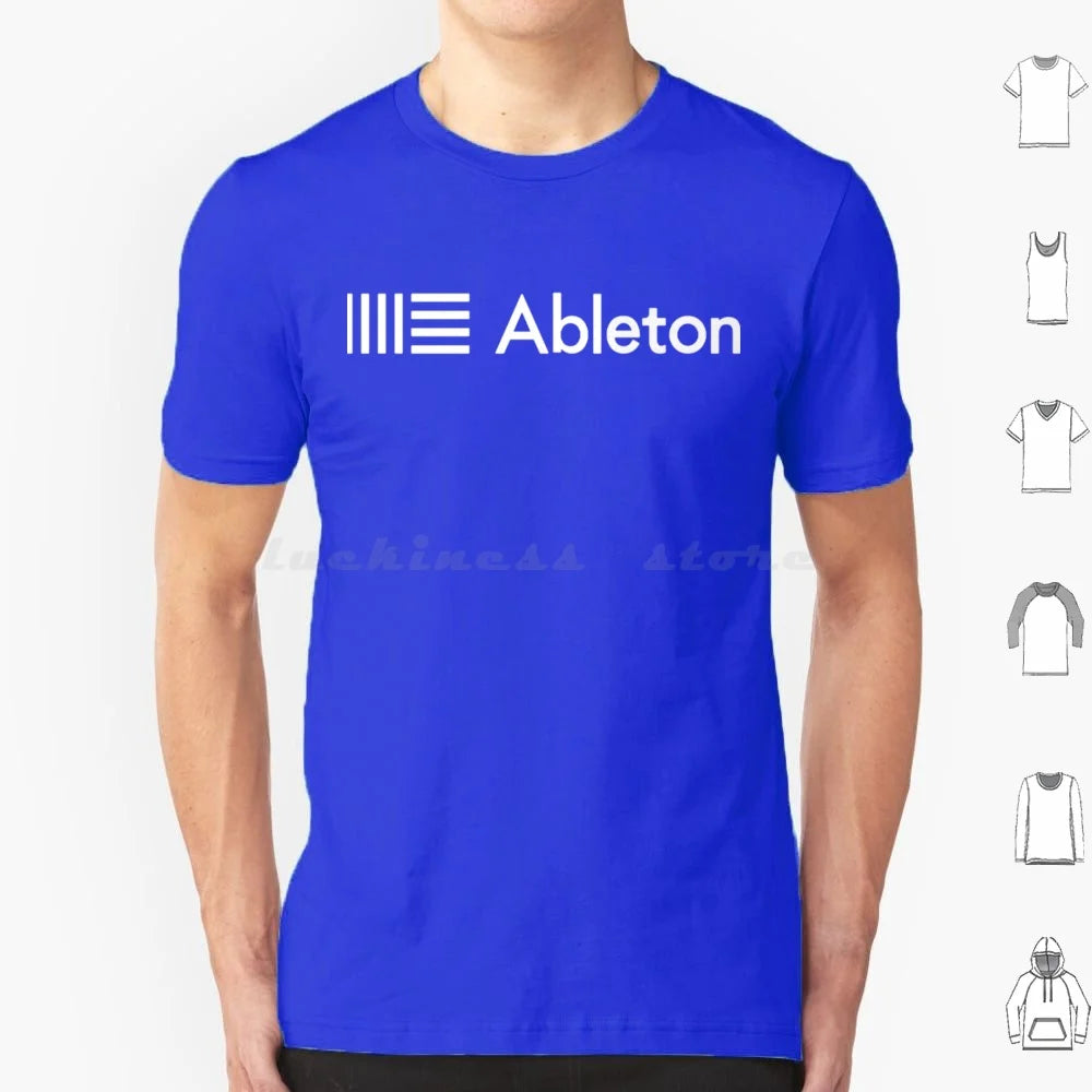Ableton Live Logo Essential T Shirt Cotton Men Women DIY Print Ableton Live Logo Essential