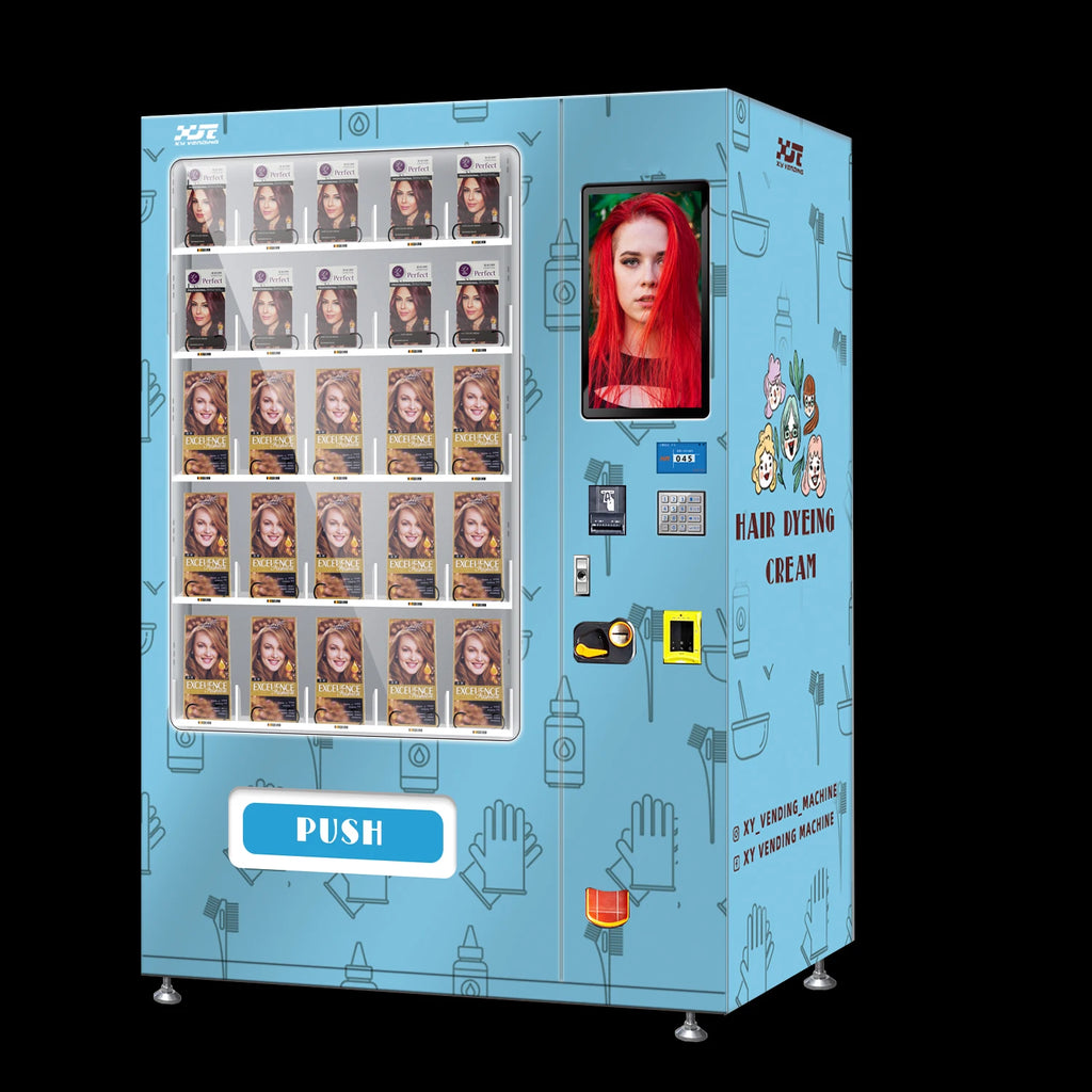 Hot-Sell in European & American Markets Eyelash & Fake Hair Vending Machine