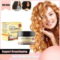 Hair Volumizing Cream Curly Hair Elastin Enhancer Hairstyle Conditioner Repair Frizz Smoothing Moisturizing Boost Defining Cream